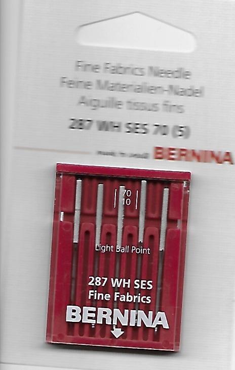 BERNINA 287 WH SES, für Industriemaschinen, Nr.70, Blister a 5 Stk.