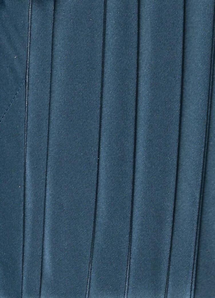 SCHRÄGBAND, SATIN, POLYESTER, 60 MM, (30, 60, 30 mm) gefalzt, mittelblau