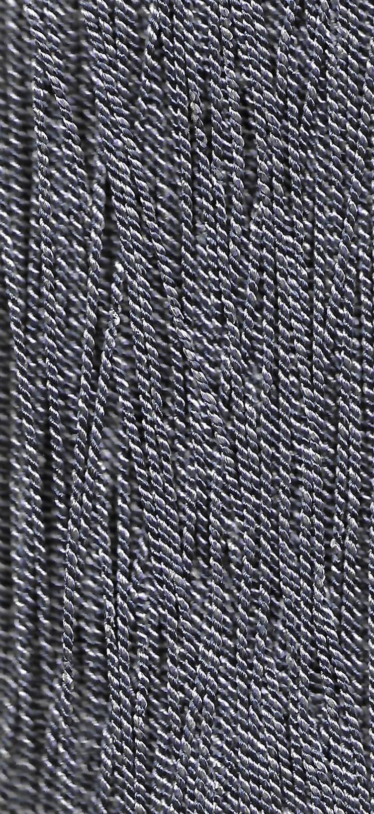 Satinkordel grau, dunkelgrau