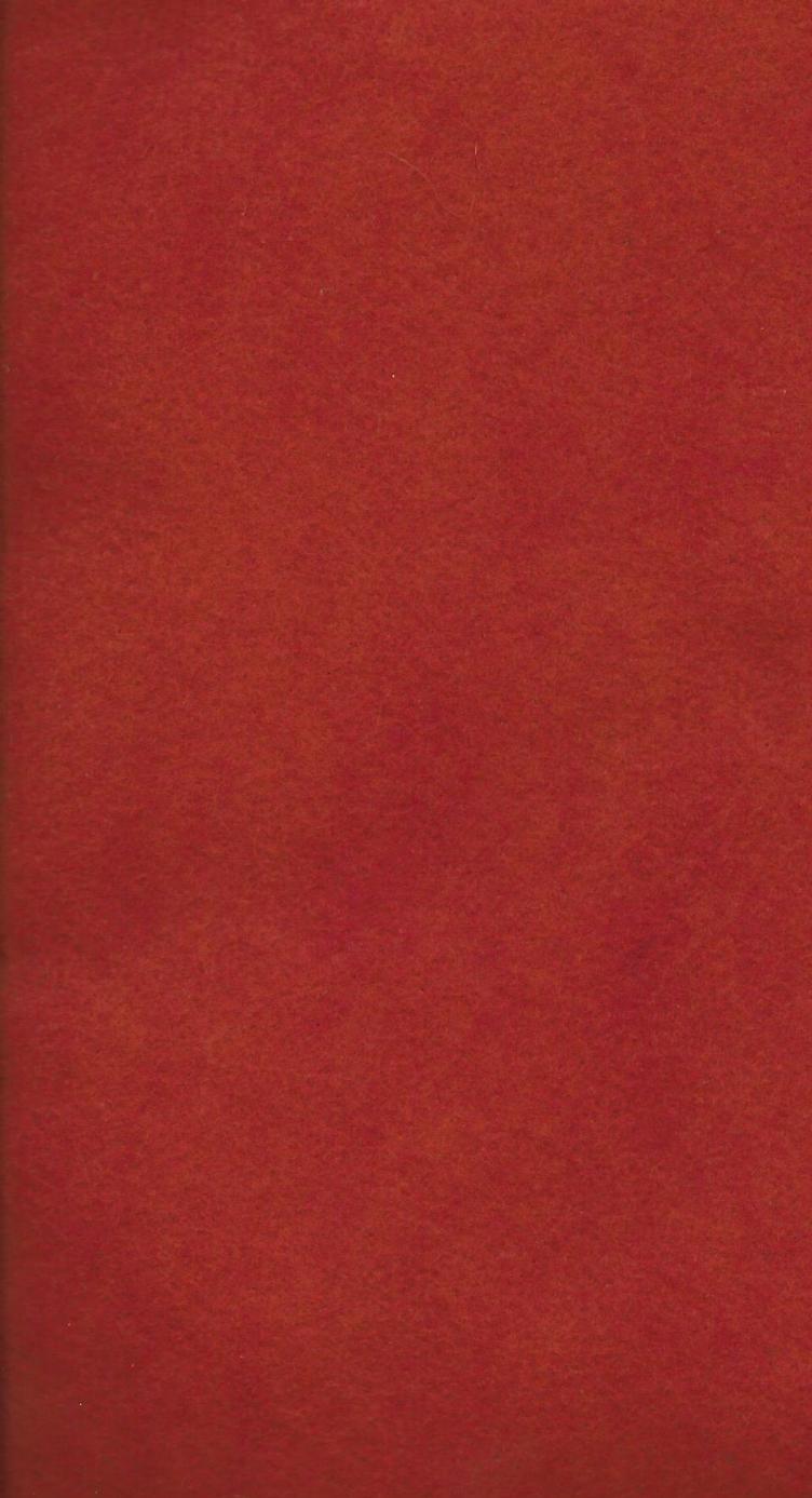 Filz, rot, 100 % Polyester