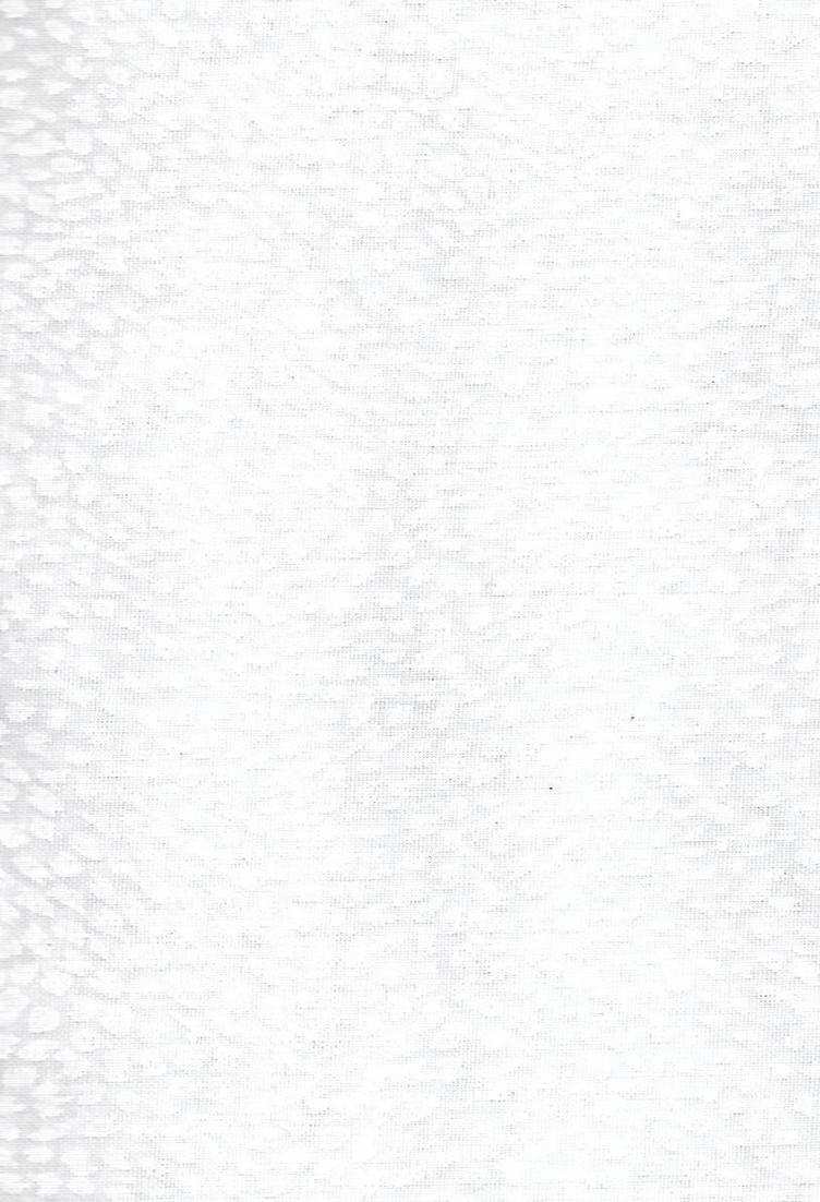 Gauze, weiss mit weissen Tupfen, 90 % Polyester, 10 % Baumwolle