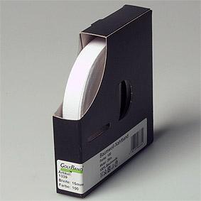 GÜTH & WOLF GOLFBAND, BAUMWOLLNAHTBAND, 15 MM, CL. 100 WEISS