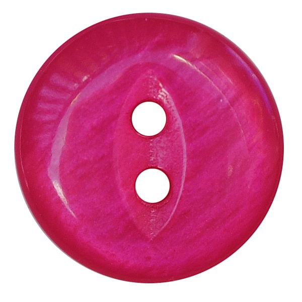 DILL KNÖPFE POLYESTER PREISKLASSE E 13MM PINK, INHALT RÖHRE 20 STK.