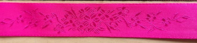 FILLAWANT, LINGERIE-JACQUARD, ZIERBAND, PINK, 15MM BREIT, 100 % POLYESTER