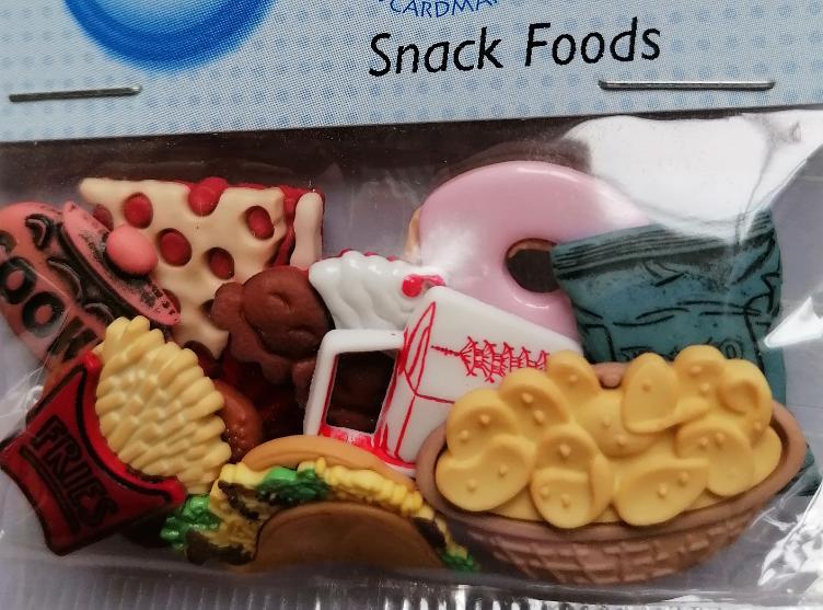 Dress It Up, Snack Foods (Mix aus verschieden Esswaren) 10 Stk.