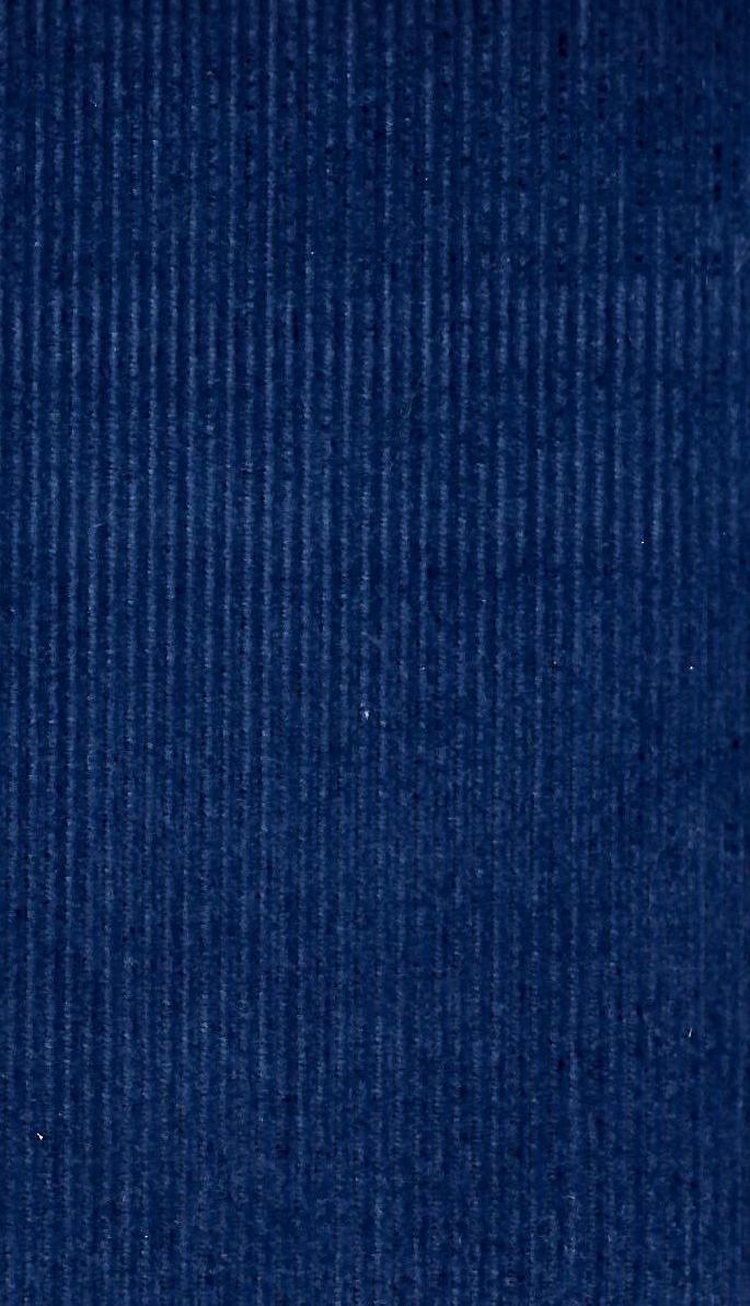 Cord Manchester, blau, 100 % Baumwolle