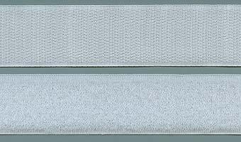 WELTICREATIV KLETTVERSCHLUSS ZUM ANNÄHEN, SCHLAUFEN- UND HAKENBAND, weiss, 30mm