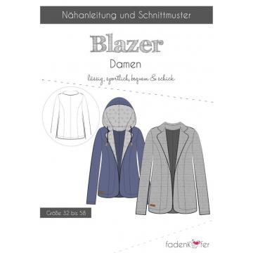 Fadenkäfer, Papierschnittmuster, Blazer, Erwachsene