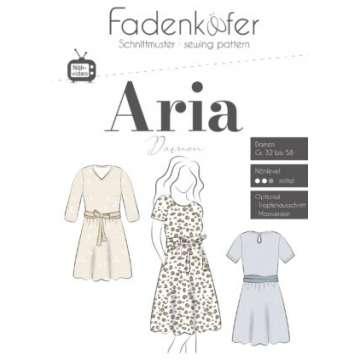 Fadenkäfer, Papierschnittmuster, Aria, Damen, A4