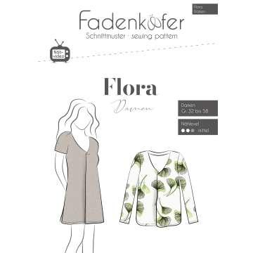 Fadenkäfer, Papierschnittmuster, Flora, Damen