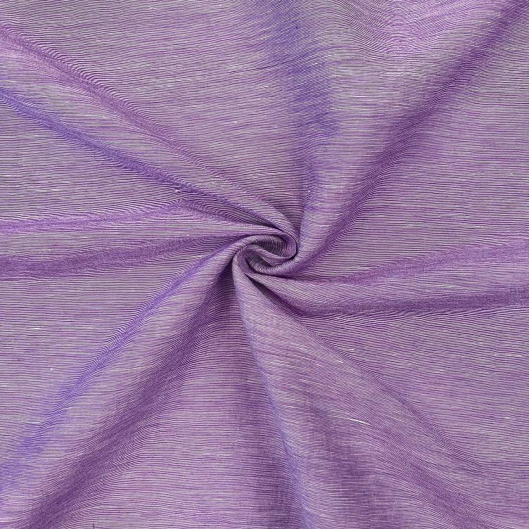 Leinen Fil-a-Fil,lila-weiss meliert, 52 % Leinen, 39 % Viscose, 9 % Polyester, 140 cm breit