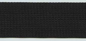 GURTENBAND, POLYPROPYLEN, 50MM, SCHWARZ