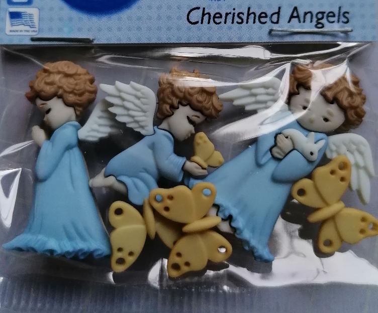 Dress It Up, Cherished Angels (Mix mit Engel und Schmetterling) 6 Stk.