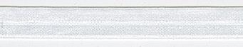 ALGE KURT`S ELASTISCHES EINFASSBAND, LEICHTER GLANZ, 15MM, WEISS