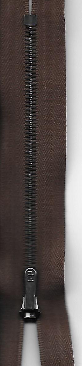 Reissverschluss, Metal 4, bronce, Hosen, braun, Col. 2225, 16cm