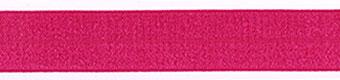 ALGE KURT`S ELASTISCHES EINFASSBAND, LEICHTER GLANZ, 20MM, FUCHSIA (PINK), ROLLE A 20 METER