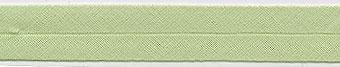 GÜTH & WOLF GOLFBAND SCHRÄGBAND, BAUMWOLLE, KOCHECHT, 40/20 MM, GEFALZT, CL. 608, LINDENGRÜN HELL