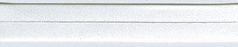 GÜTH & WOLF GOLFBAND, SCHRÄGBAND SATIN, POLYESTER, 60/30 MM, GEFALZT, CL. 100 WEISS