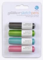 Silhouette Zeichenstifte Sketch Pen Set glitter