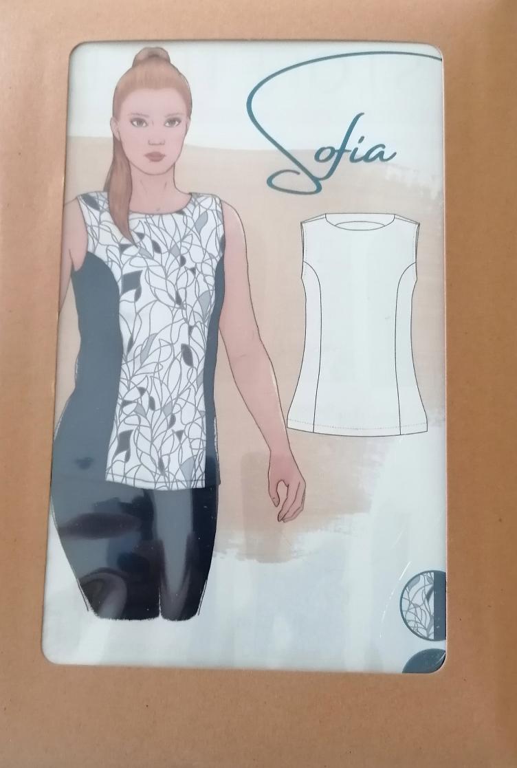 Papierschnittmuster, T-Shirt Sophia, Tailor-Box, S-XL, zum Ausschneiden