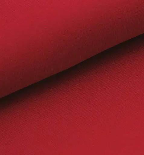 Jersey, Bio, uni kirschrot, GOTS, 95 % Baumwolle, 5 % Elasthan